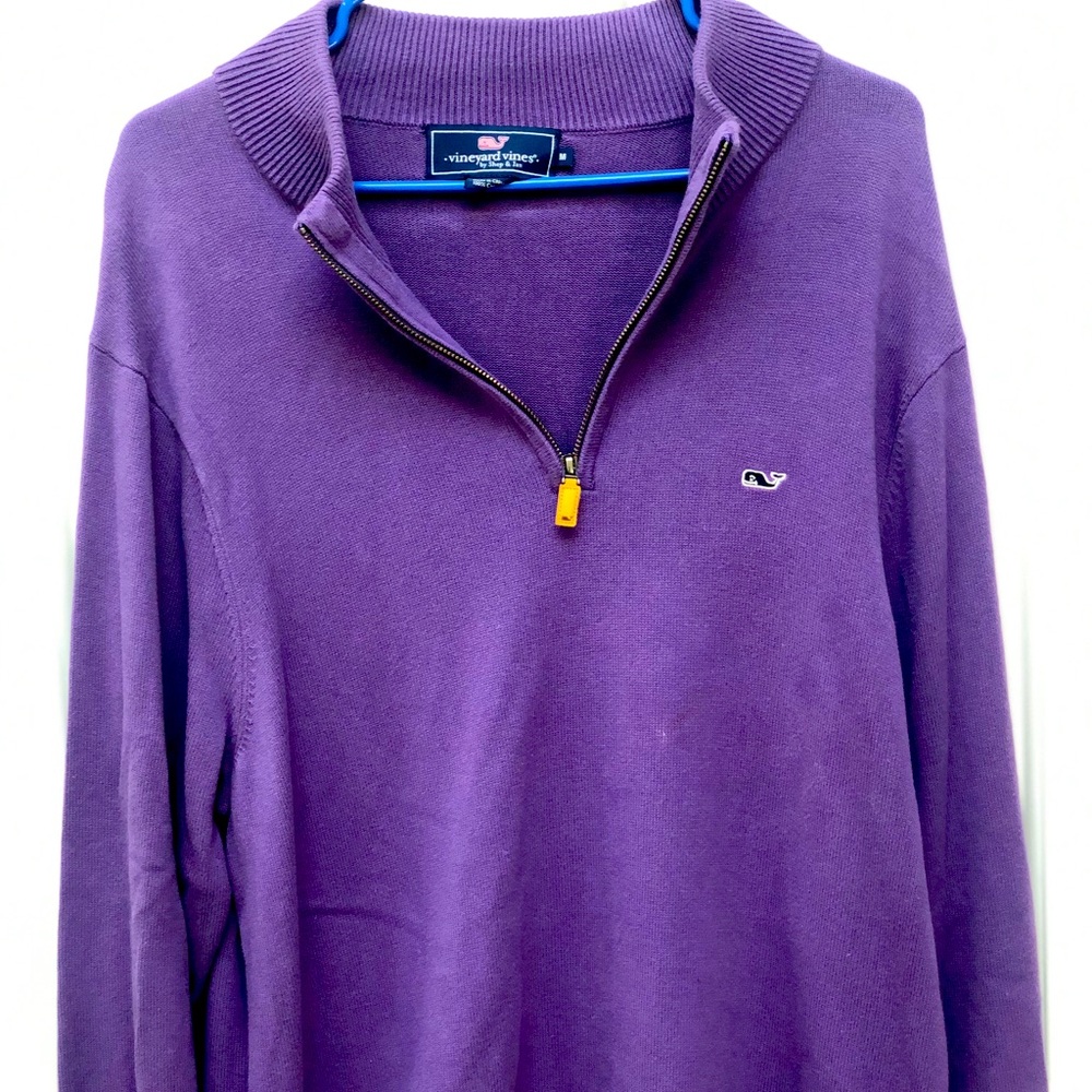 Vineyard Vines Quarter Zip Sweater